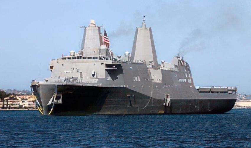 USS San Diego 3D printing