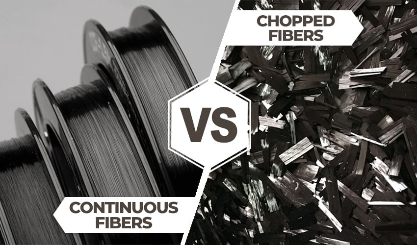 chopped continuous fibers