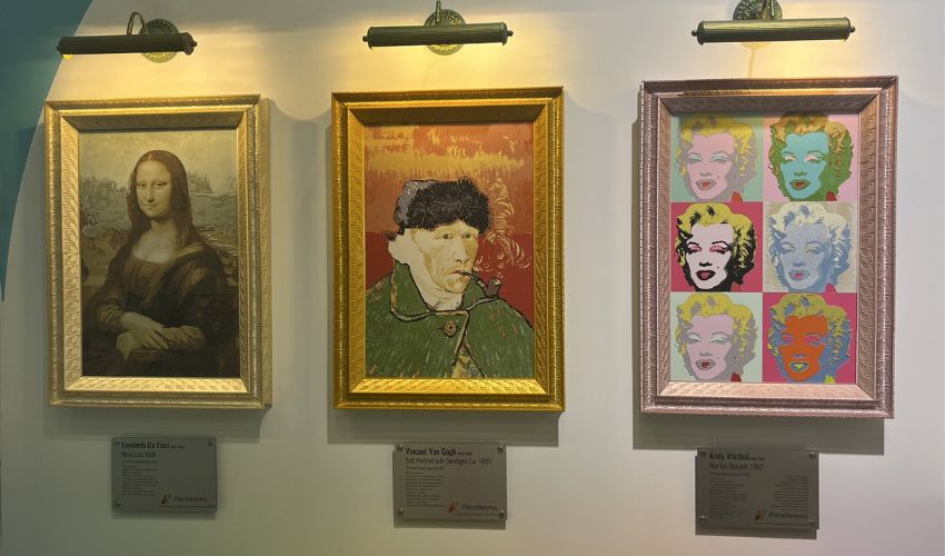 Art made with HueForge at Formnext 2024