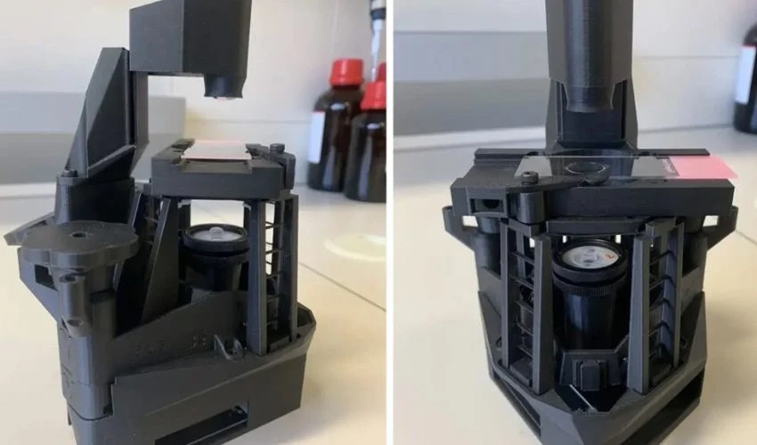 3D printed microscope