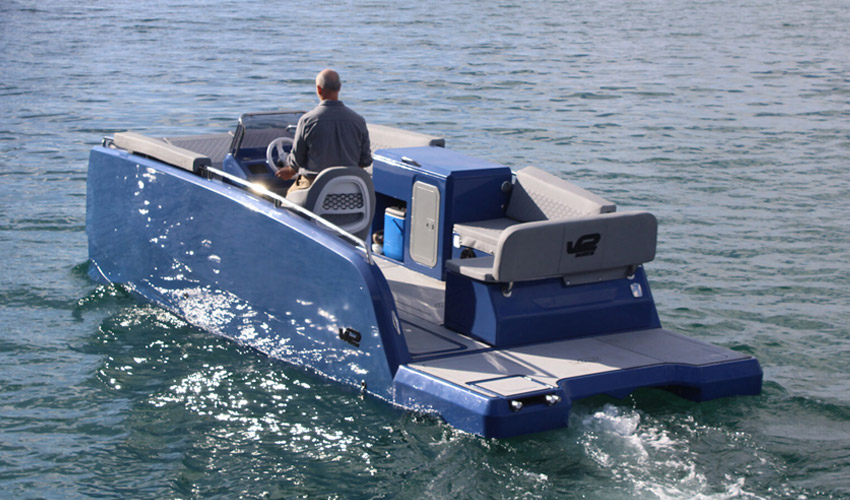3D printed catamaran