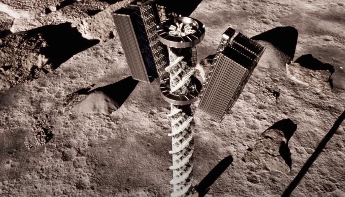 3D printed solar tower
