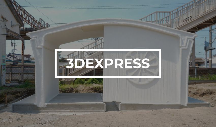 3D PRINTED TRAIN STATION FINISHED