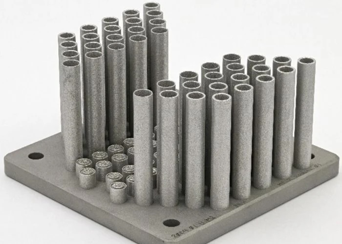Several capsules can be 3D printed at the same time.
