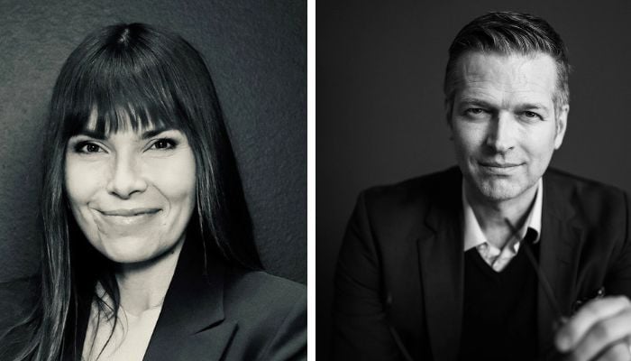 Charlotta Topelius and Niklas Sandler Topelius