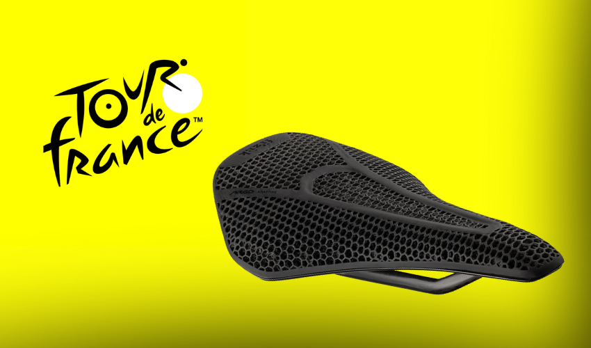 tour de france 3d printed saddle