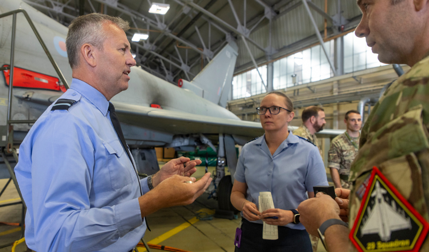First RAF-Made 3D Printed Part Installed on Operational Typhoon Jet