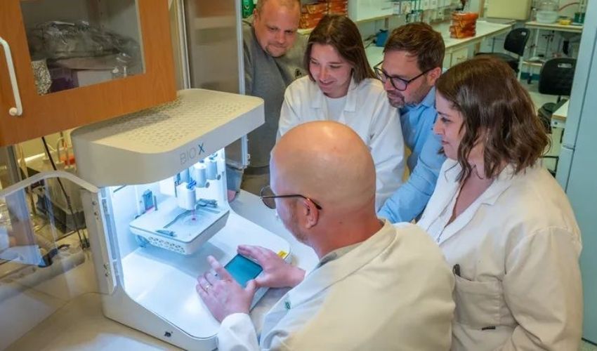 3D Printable “Skin in a Syringe” for Healing Burns