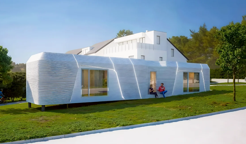 Luxembourg Welcomes its First Ever 3D Printed House