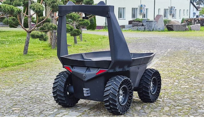 Application of the Month: A 3D-printed Autonomous All-Terrain Vehicle