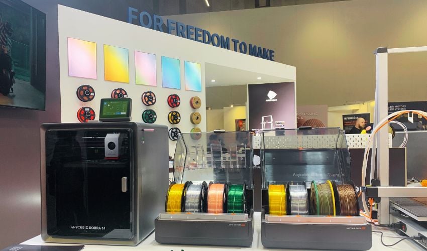 Anycubic Introduces Multi-Material FDM and High-Precision Resin Systems at Formnext