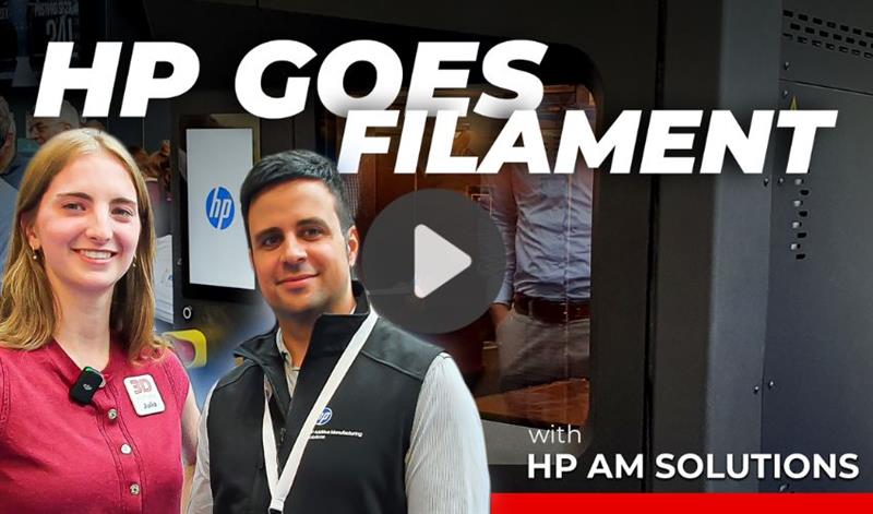 HP Launches its First Industrial Filament 3D Printer