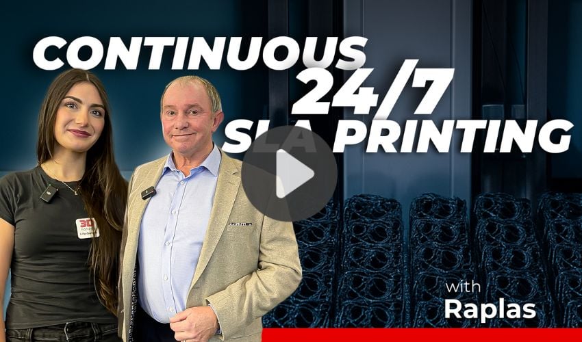 Raplas Bets on Continuous Production Through Stereolithography