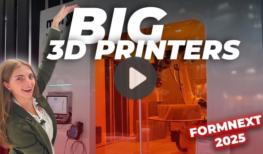 The Biggest 3D Printers at Formnext 2025