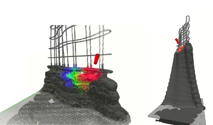 spray-based 3D concrete printing