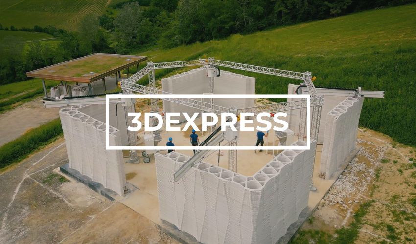 3DExpress: A Self-Regulating 3D Printed House Is Going Up in Italy