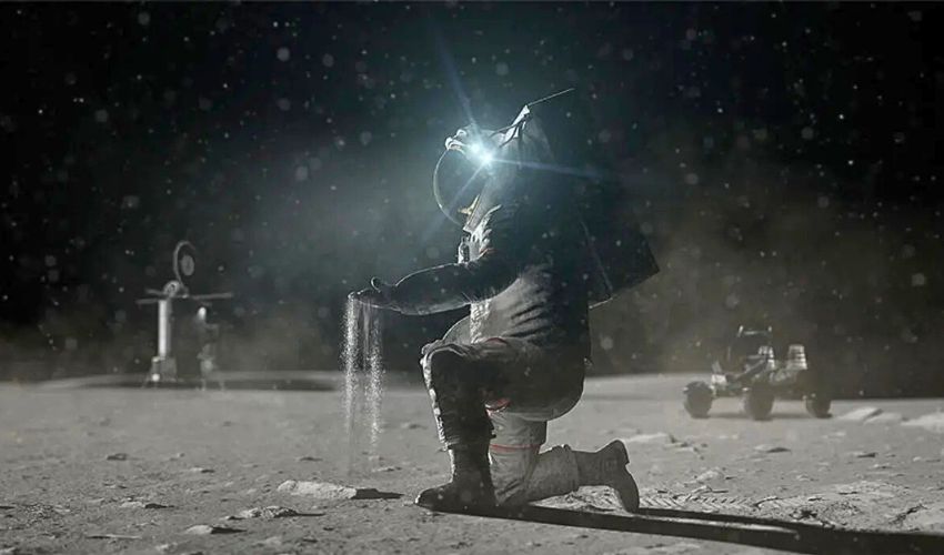 lunar regolith