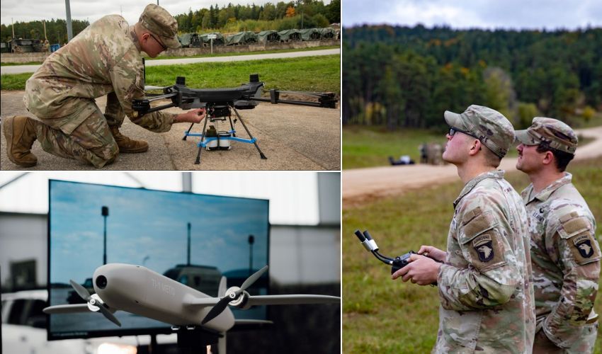 3D printed drones battlefield