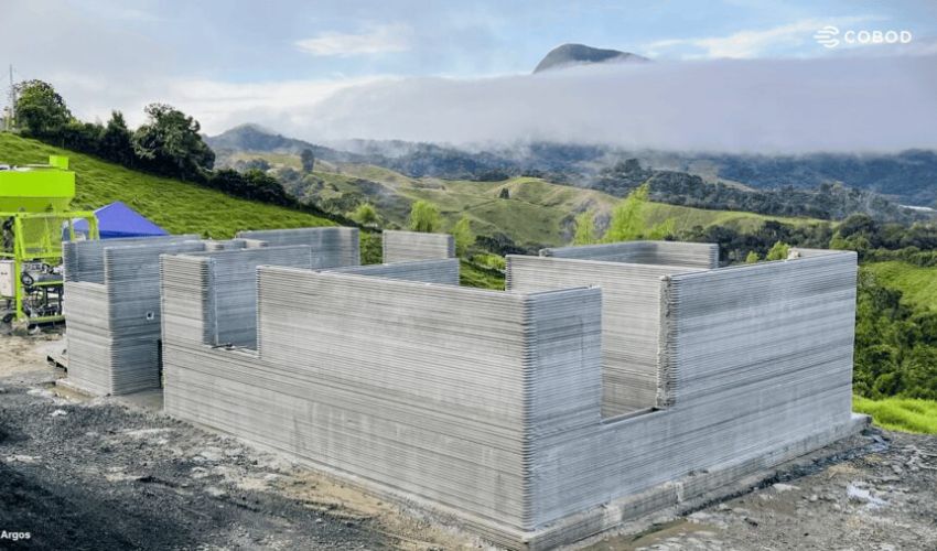 Social Housing Successfully 3D Printed in the Colombian Mountains