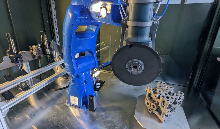 The UK Defence Science and Technology Laboratory Is Funding Robots to Finish 3D Printed Parts