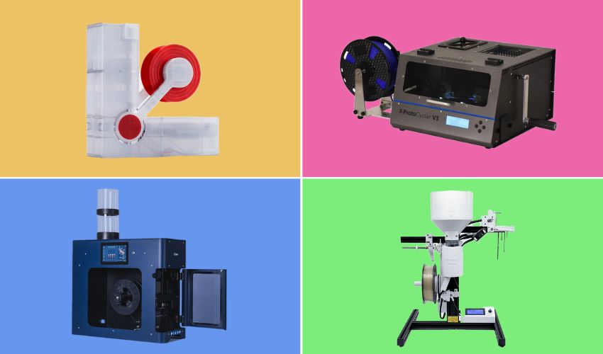 The Best Machines for Recycling Plastic and Making Your Own 3D Printing Filament