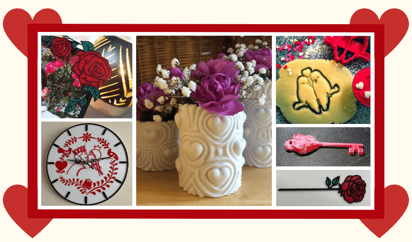 Top Last Minute 3D Printed Valentine’s Day Gift Ideas