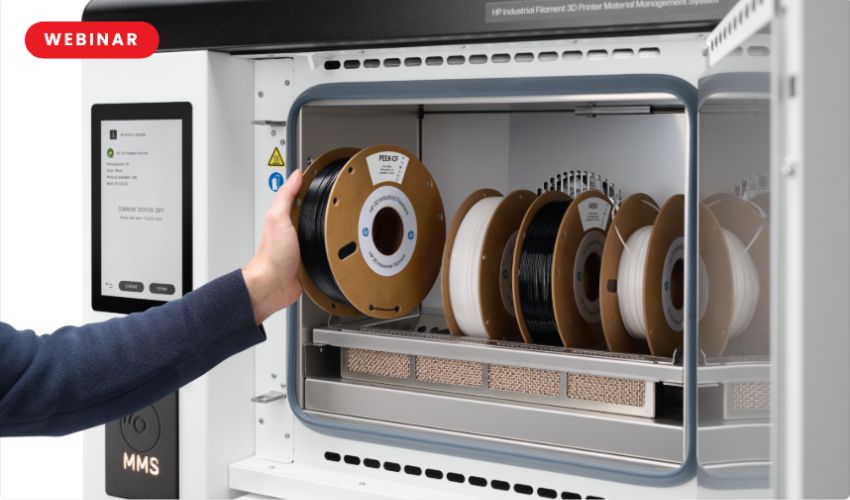 WEBINAR: HP’s Production-Ready Industrial Filament: High-Performance 3D Printing Without Compromise