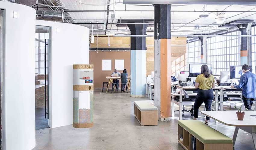 Plast’if transforms employees waste into 3D objects
