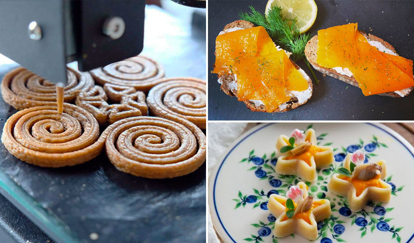 The Top Applications in Food 3D Printing