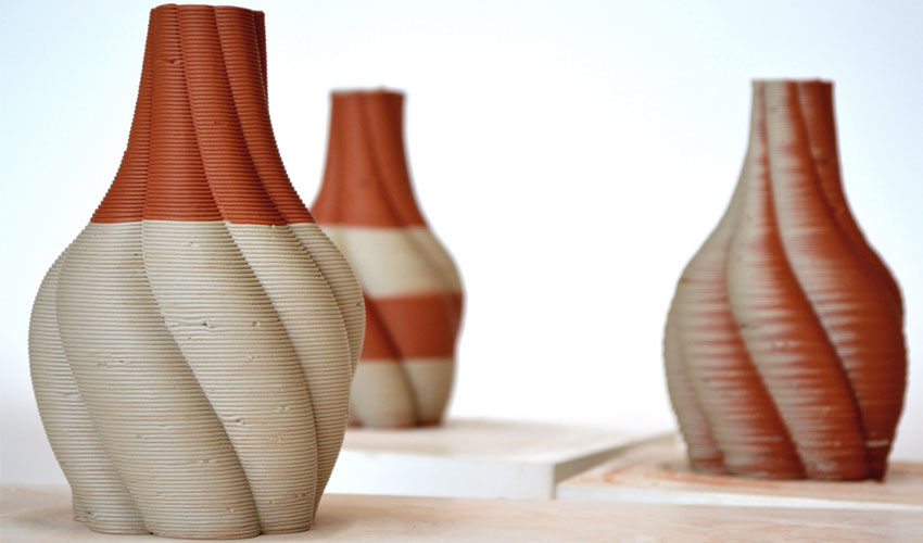 VormVrij unveils their ceramic 3D printer, the LUTUM v4