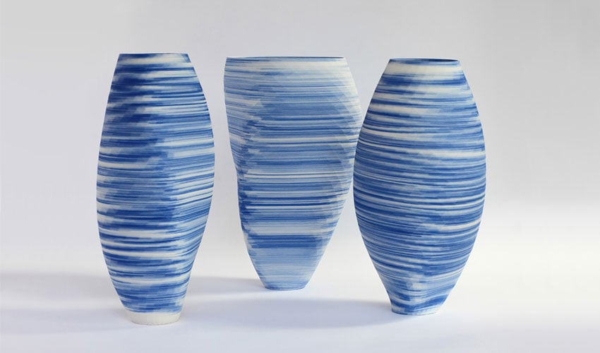 Olivier van Herpt prints in 3D Delft Blue