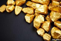 3D-Printed Pure Gold Microstructures