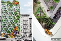New York City’s Giant 3D-Printed Butterfly Haven
