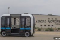 Local Motors Unveils First 3D Printed Shuttle in Knoxville