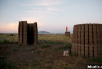 Mud Frontiers: Sustainable 3D Printed Huts