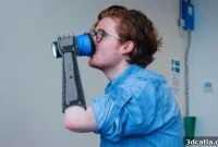 Student’s Affordable 3D Printed Prosthetic Provides Touch Feedback