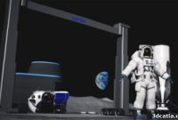 Luyten’s Platypus Galacticus: 3D Printing Moon Structures