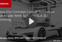 Unleashing Tomorrow’s Designs: SLS & SLA 3D Printing for Concept Cars
