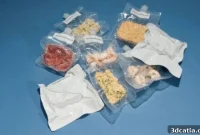 Plastic Waste Reimagined: 3D Printed Space Meals