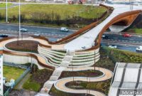 3D Printed Concrete Staircase Bridge Debuts in Scotland