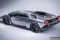 Lamborghini Diablo Eccentrica: Titanium 3D Print Redefines an Icon