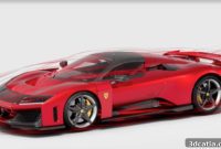 Ferrari F80 Supercar Precision Forged with 3D Printed Metal