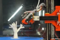 Joshua Bird’s Core-R: The Support-Free 4-Axis Polar 3D Printer