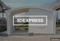 Japan Completes Its 3D Printed Train Station