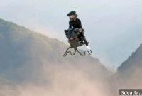 AirBike: Reshaping Aerial Travel with 3D Printed Motorcycles