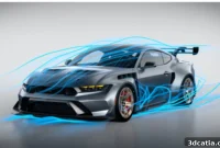 Ford Supercharges Mustang GTD with On-Site 3D Printing