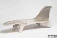 Sculpted Concrete Lounge
