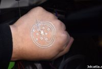 Direct 3D Printing of On-Skin Electronics