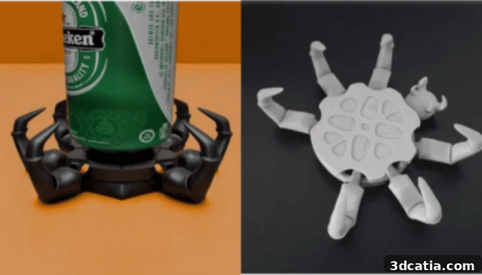 3D Printed Spider Coasters