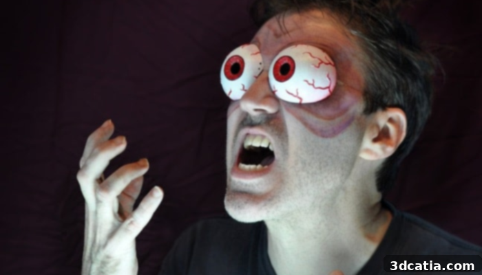 Halloween 3D prints - Bulging Eyes